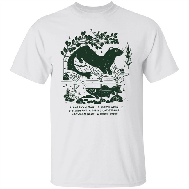Bird Shop Open Nepeteaa Bigcartel Camp Mustelid Merch Taxonomy Tee Shirt