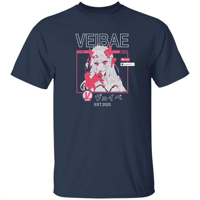Sharkrobot Vshojo Booth Veibae Live Shark Robot Tee Shirt Sharkrobot Vshojo Booth Veibae Live Shark Robot Tee Shirt