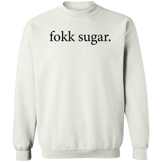 Katie Holmes Fokk Sugar Crewneck Sweatshirt