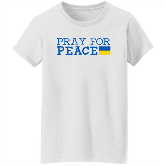 Pray For Peace Ukraine Flag T Shirt Girls Lacrosse Team Pray For Peace Ukraine Flag T Shirt Girls Lacrosse Team