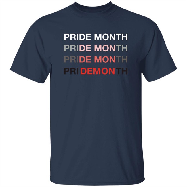 Pride Month DEMON Shirt Homo Transphobic LGBTQ Pride Month DEMON Shirt Homo Transphobic LGBTQ