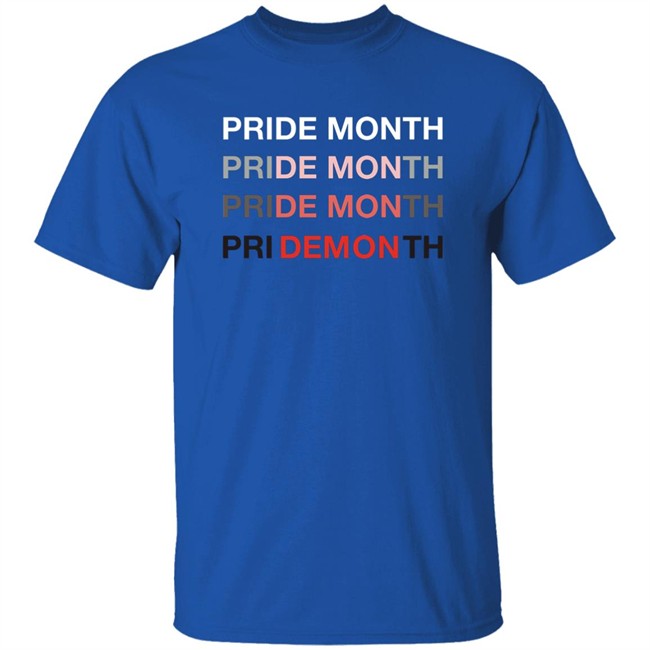Pride Month DEMON Shirt Homo Transphobic LGBTQ Pride Month DEMON Shirt Homo Transphobic LGBTQ
