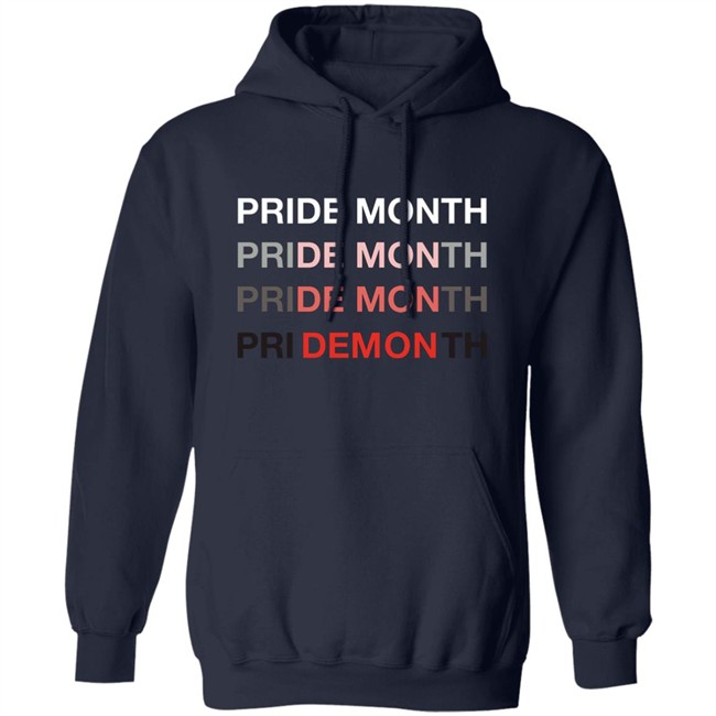 Pride Month DEMON Shirt Homo Transphobic LGBTQ Pride Month DEMON Shirt Homo Transphobic LGBTQ