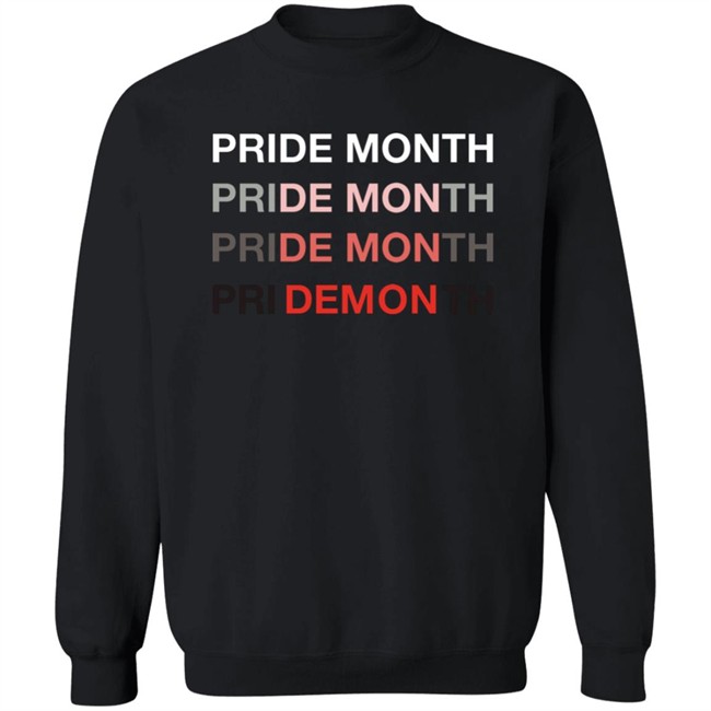 Pride Month DEMON Shirt Homo Transphobic LGBTQ Pride Month DEMON Shirt Homo Transphobic LGBTQ