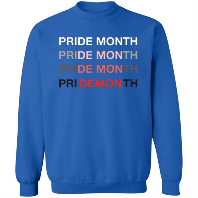 Pride Month DEMON Shirt Homo Transphobic LGBTQ Pride Month DEMON Shirt Homo Transphobic LGBTQ