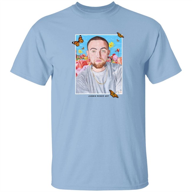 Jasmin Renee Art Merch Mac Miller Dedication T Shirt