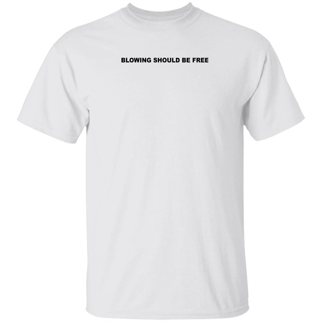 Caucasian James Clothing Store Merch Blowing Should Be Free Shirt James