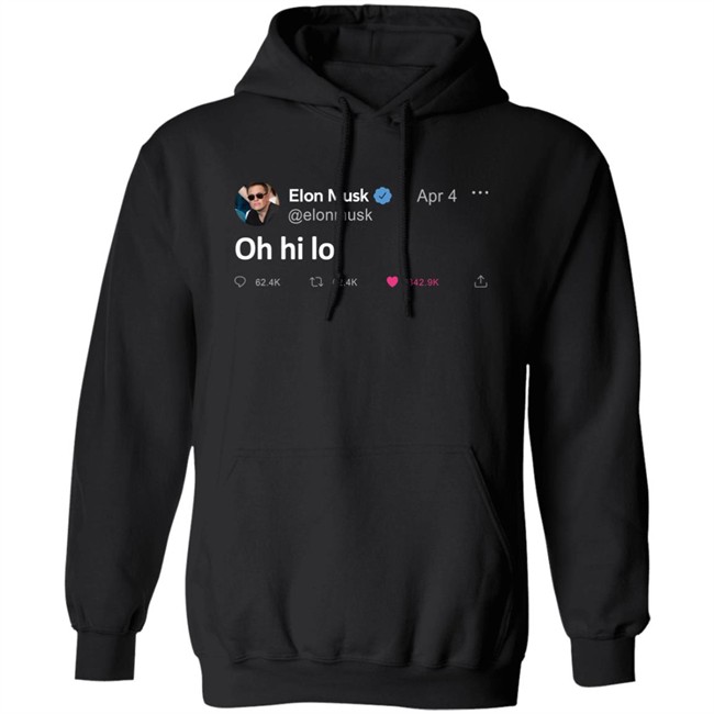 Elon Musk Tweet Oh Hi Lol T Shirt The Daily Wire Merch Elon Musk Tweet Oh Hi Lol T Shirt The Daily Wire Merch