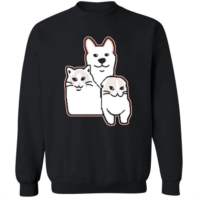 Fanjoy Lg Luminosity Gaming Janetrosee xChocobars Dog And Cat Sweatshirt