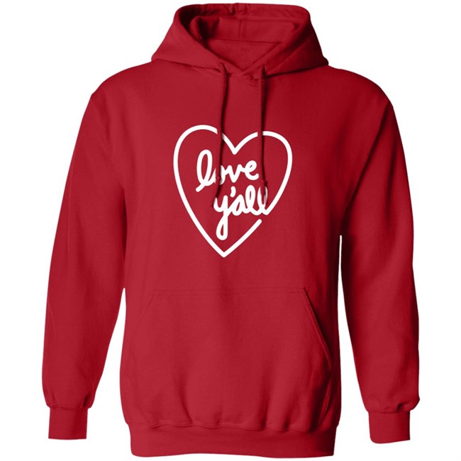 Addison Rae Merch Love Y’all Hoodie