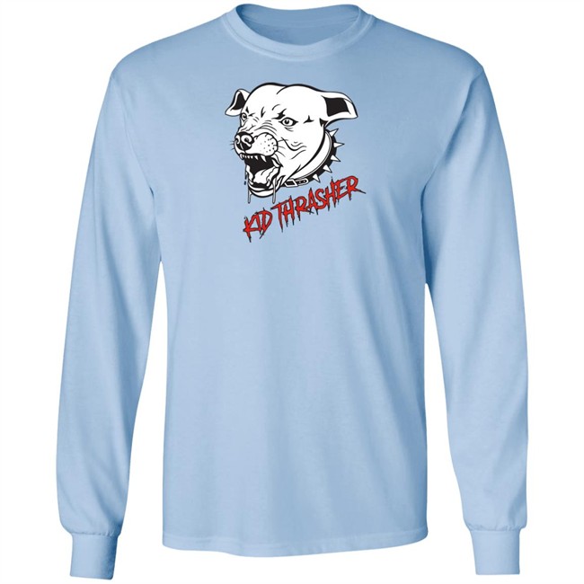 Fleccas Talks Merch Kid Thrasher Shirt Fleccas Talks Merch Kid Thrasher Shirt