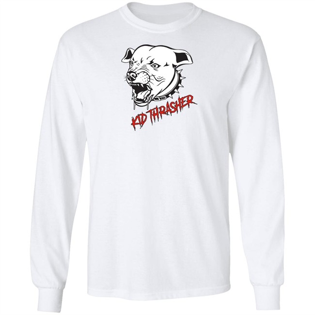 Fleccas Talks Merch Kid Thrasher Shirt Fleccas Talks Merch Kid Thrasher Shirt