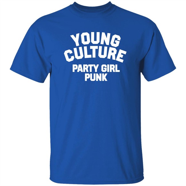 Young Culture Store Young Culture Party Girl Punk Shirt Young Culture Store Young Culture Party Girl Punk Shirt
