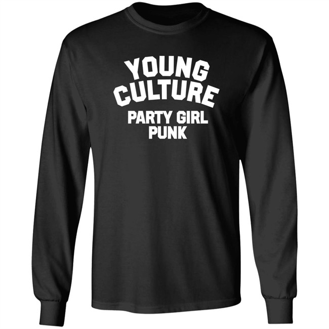 Young Culture Store Young Culture Party Girl Punk Shirt Young Culture Store Young Culture Party Girl Punk Shirt