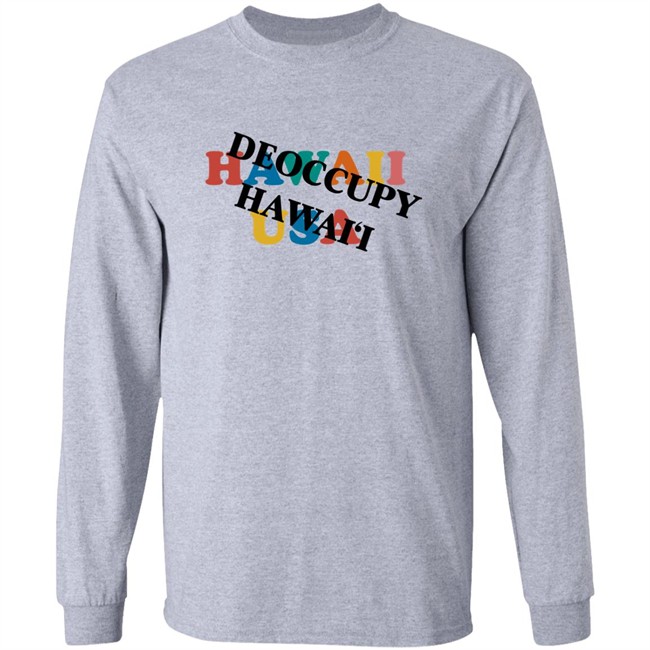 Hawaii Usa Deoccupy Hawaii Shirt Hawaii Usa Deoccupy Hawaii Shirt