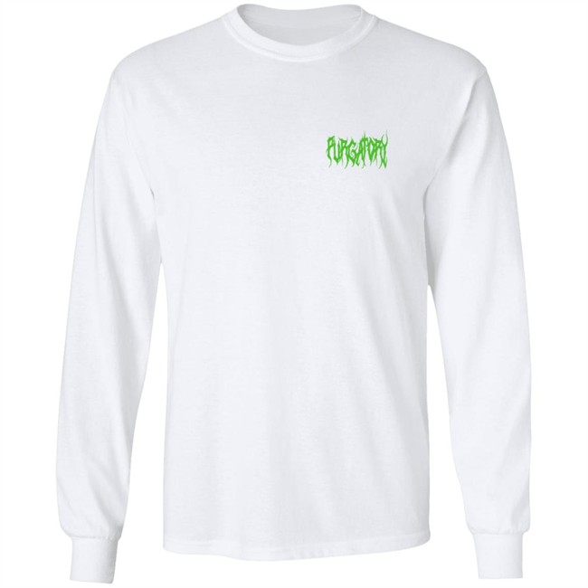 Purgatoryx La Green Essentials T Shirt White Purgatoryx La Green Essentials T Shirt White