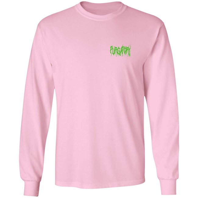 Purgatoryx La Green Essentials T Shirt White Purgatoryx La Green Essentials T Shirt White