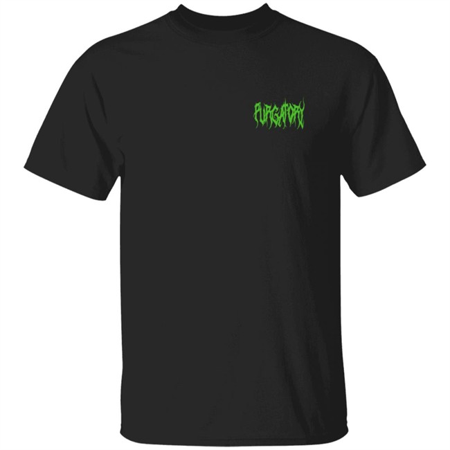 Purgatoryxla Merch Green Essentials Tee Shirt