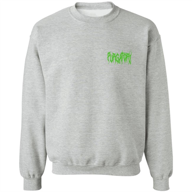 Purgatoryx La Green Essentials T Shirt White Purgatoryx La Green Essentials T Shirt White