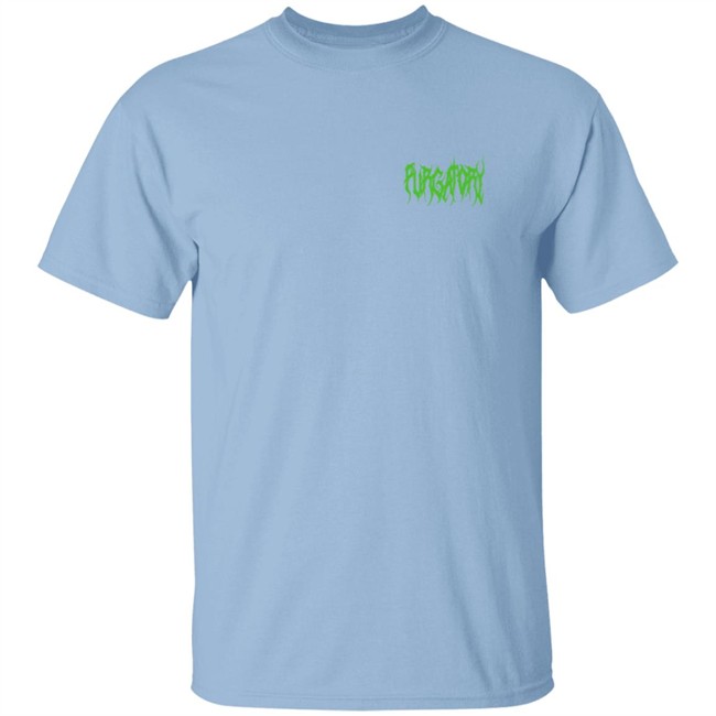 Purgatoryx La Green Essentials T Shirt White Purgatoryx La Green Essentials T Shirt White
