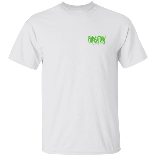 Purgatoryx La Green Essentials T Shirt White