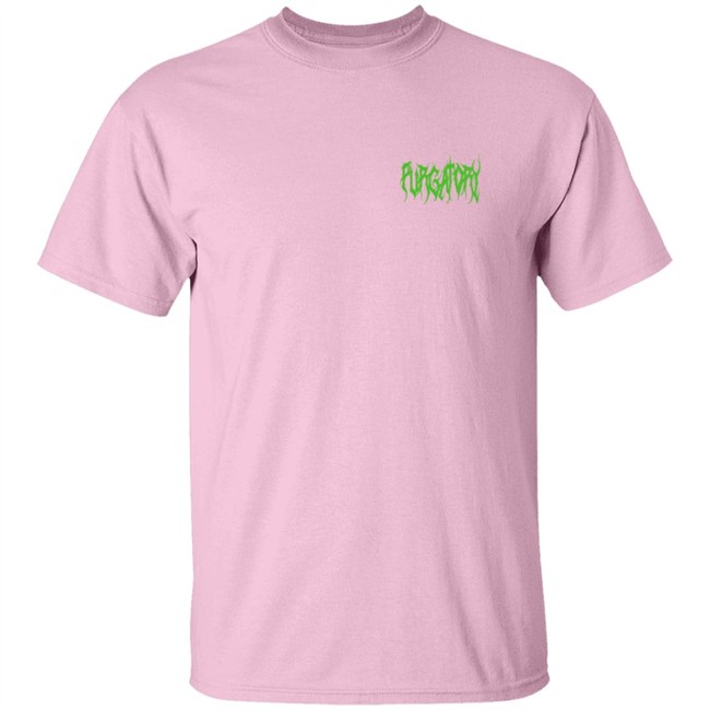 Purgatoryx La Green Essentials T Shirt White Purgatoryx La Green Essentials T Shirt White