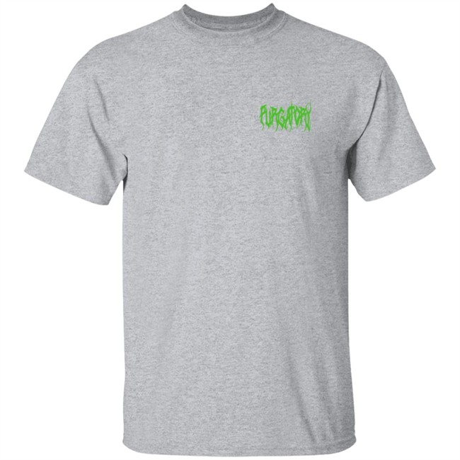 Purgatoryx La Green Essentials T Shirt White Purgatoryx La Green Essentials T Shirt White