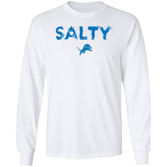 Jared Goff Salty Detroit Lions Long Sleeve T Shirt Evan Fox Jared Goff Salty Detroit Lions Long Sleeve T Shirt Evan Fox