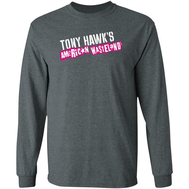 Tony Hawk's American Wasteland Logo T Shirt Youthxenergy Tony Hawk's American Wasteland Logo T Shirt Youthxenergy