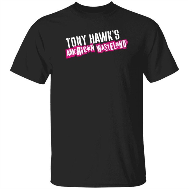 Tony Hawk's American Wasteland Logo T Shirt Youthxenergy Tony Hawk's American Wasteland Logo T Shirt Youthxenergy