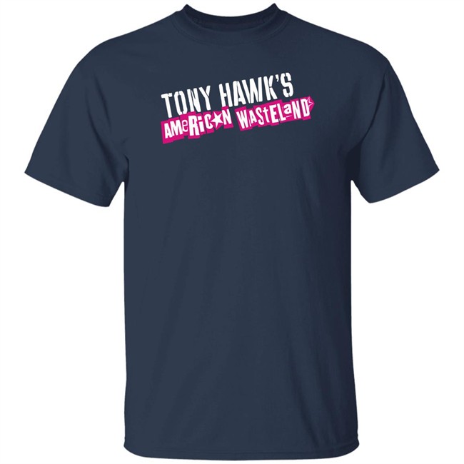 Tony Hawk's American Wasteland Logo T Shirt Youthxenergy Tony Hawk's American Wasteland Logo T Shirt Youthxenergy