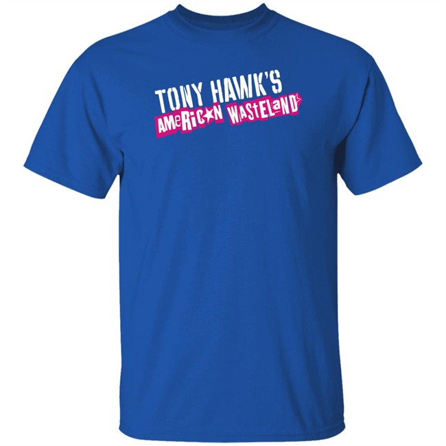 Tony Hawk's American Wasteland Logo T Shirt Youthxenergy Tony Hawk's American Wasteland Logo T Shirt Youthxenergy