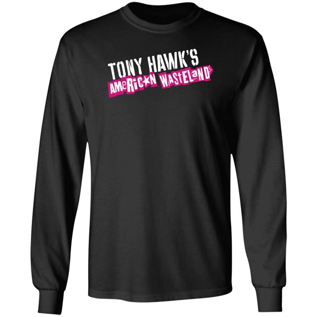 Tony Hawk's American Wasteland Logo T Shirt Youthxenergy Tony Hawk's American Wasteland Logo T Shirt Youthxenergy