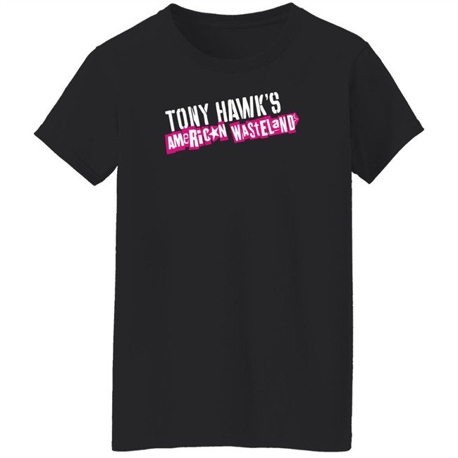 Tony Hawk's American Wasteland Logo T Shirt Youthxenergy Tony Hawk's American Wasteland Logo T Shirt Youthxenergy