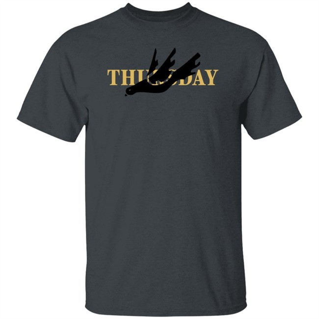 Thursday Band Merch Yellow Gold Tee Shirt