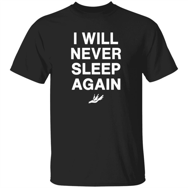Thursday Band Merch How Short Is The Night Toddler I Will Never Sleep Again Tee Shirt