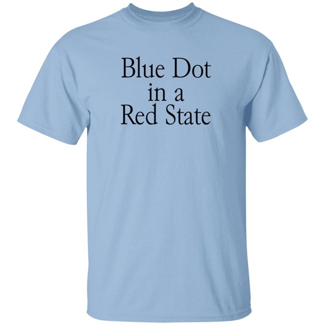 Corn Fed Threads Blue Dot Tee Shirt