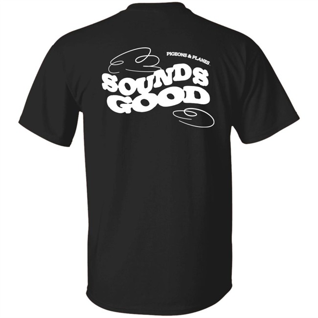 Complex Merch Pigeons And Planes Sounds Good Tee Shirt Black Complex Merch Pigeons And Planes Sounds Good Tee Shirt Black