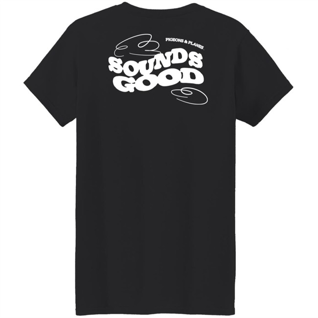 Complex Merch Pigeons And Planes Sounds Good Tee Shirt Black Complex Merch Pigeons And Planes Sounds Good Tee Shirt Black