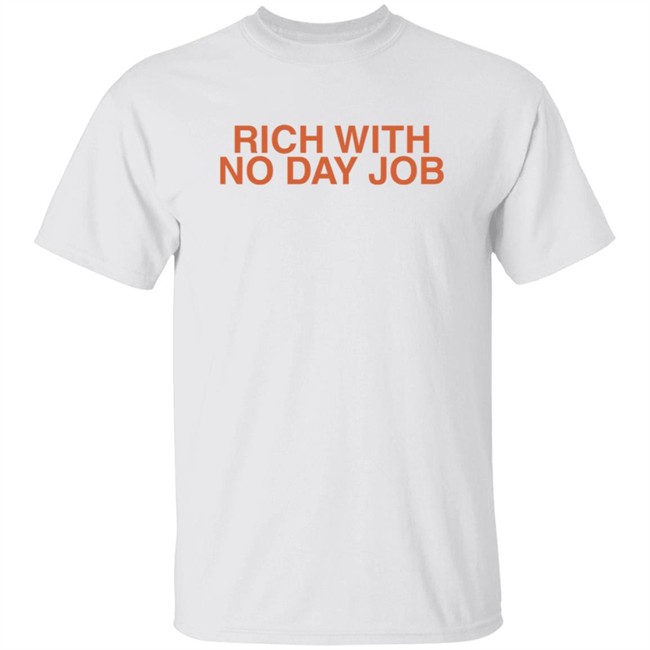 Icy By Saweetie Merch Rich With No Day Job Tap In Tee Shirt