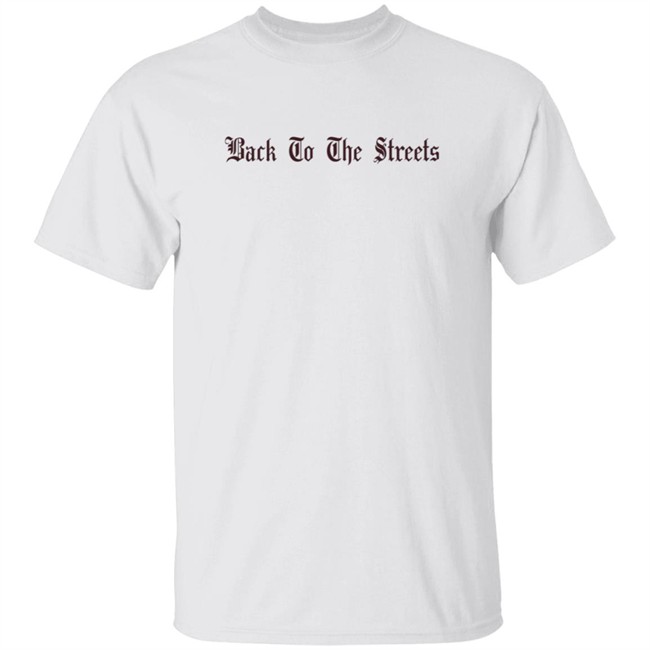 Icy By Saweetie Merch BTTS Back To The Streets Tap In Tee Shirt