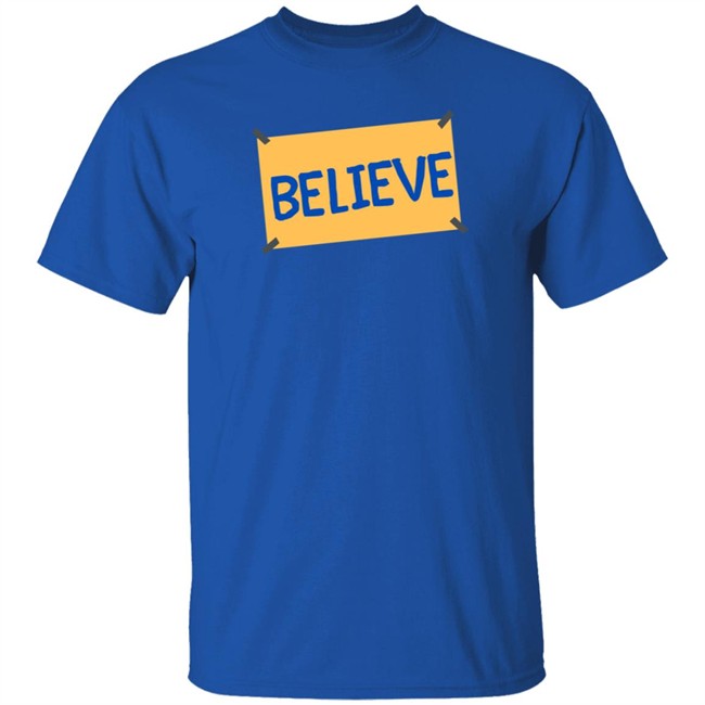 Ted Lasso Merch Believe Sign Tv Show T Shirt Ted Lasso Merch Believe Sign Tv Show T Shirt