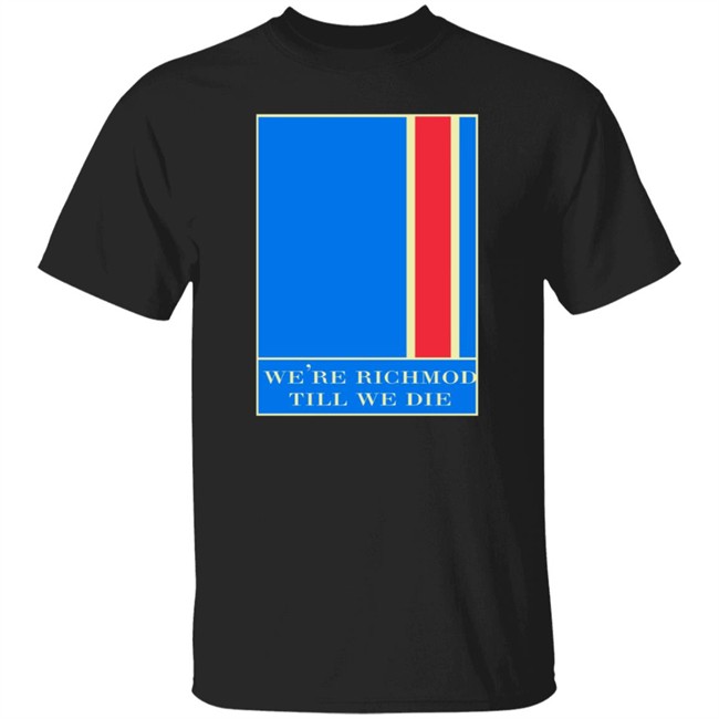 Ted Lasso Merch We're Richmond Till We Die Tee Shirt Ted Lasso Merch We're Richmond Till We Die Tee Shirt