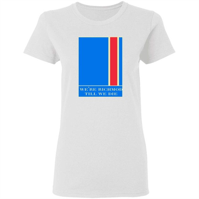 Ted Lasso Merch We're Richmond Till We Die Tee Shirt Ted Lasso Merch We're Richmond Till We Die Tee Shirt