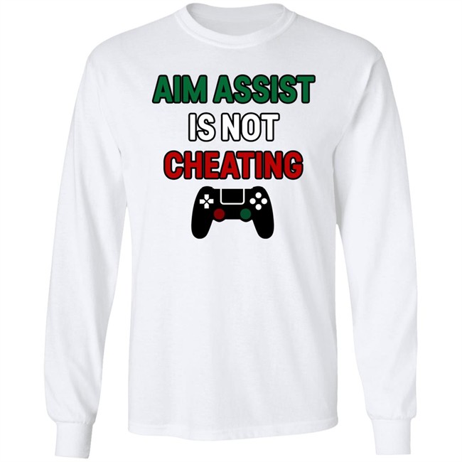 Bonfire Store Merch Aim Assist Is Not Cheating Shirt Malik Forte Bonfire Store Merch Aim Assist Is Not Cheating Shirt Malik Forte