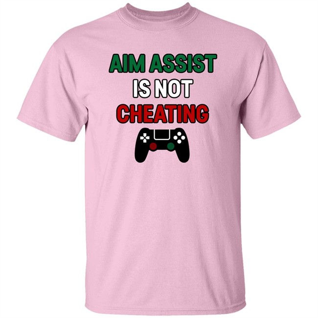 Bonfire Store Merch Aim Assist Is Not Cheating Shirt Malik Forte Bonfire Store Merch Aim Assist Is Not Cheating Shirt Malik Forte