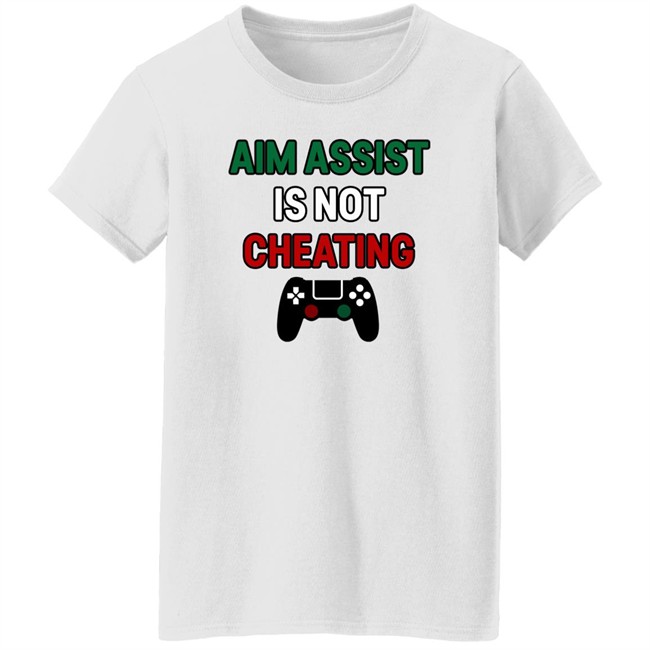 Bonfire Store Merch Aim Assist Is Not Cheating Shirt Malik Forte Bonfire Store Merch Aim Assist Is Not Cheating Shirt Malik Forte