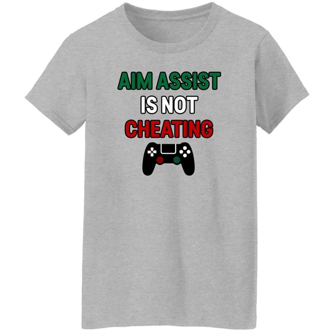 Bonfire Store Merch Aim Assist Is Not Cheating Shirt Malik Forte Bonfire Store Merch Aim Assist Is Not Cheating Shirt Malik Forte