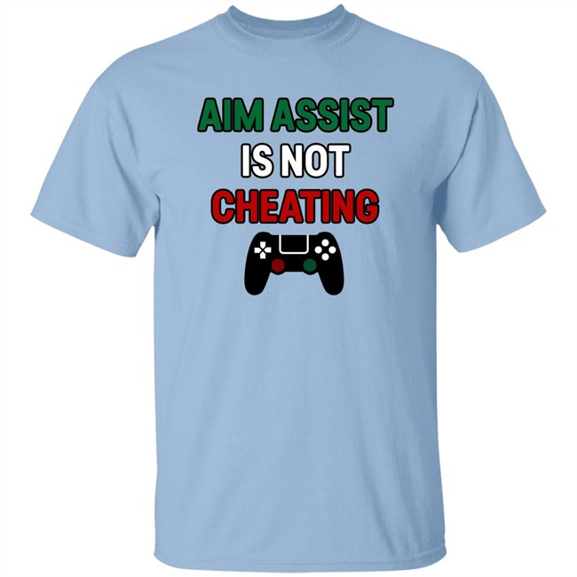 Bonfire Store Merch Aim Assist Is Not Cheating Shirt Malik Forte Bonfire Store Merch Aim Assist Is Not Cheating Shirt Malik Forte