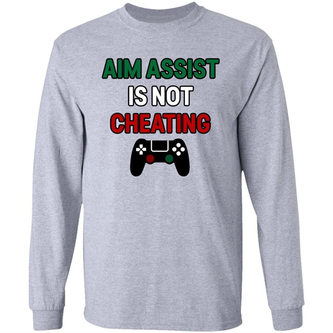 Bonfire Store Merch Aim Assist Is Not Cheating Shirt Malik Forte Bonfire Store Merch Aim Assist Is Not Cheating Shirt Malik Forte